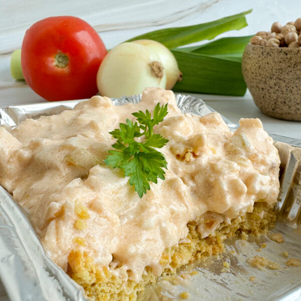 Empada de Grão de bico com recheio de palmito com alho poró (200g) - Image 2
