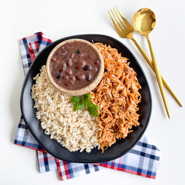 Mignon suíno com feijão e arroz branco (T10) - Image 2
