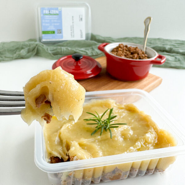 Carne moída com escondidinho de aipim (T1)