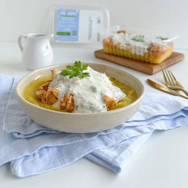 Frango ao molho de iogurte e purê de batata salsa (GF25) - Image 4