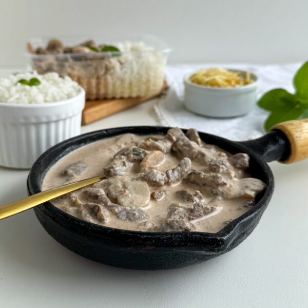 Strogonoff de carne com arroz branco (GF4) - Image 3